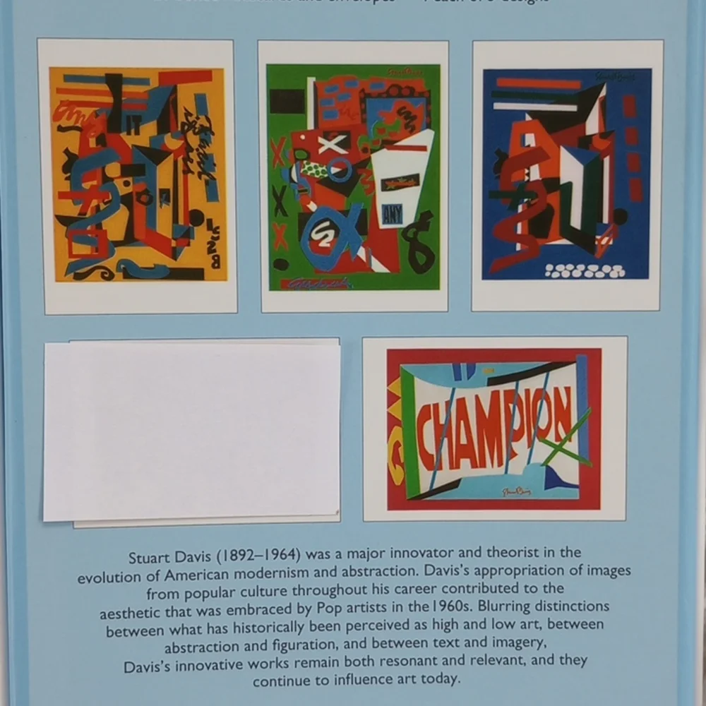 Stuart Davis Notecards - Picture 4 of 4